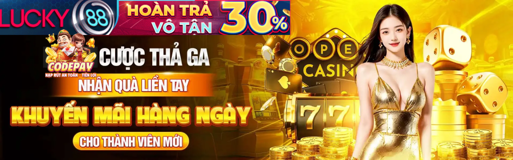 Banner W88 213 giới thiệu trò chơi casino và thể thao